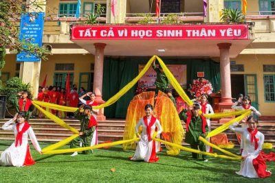 Trường THCS Thành Lợi tổ chức kỷ niệm Ngày Nhà giáo Việt Nam 20/11